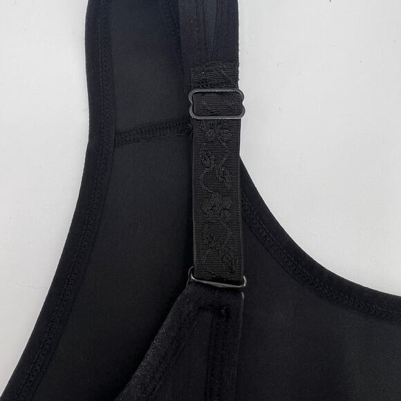Tank Top Shapewear NWOT Large Black Back Closure Adjustable Straps - Picture 5 of 8